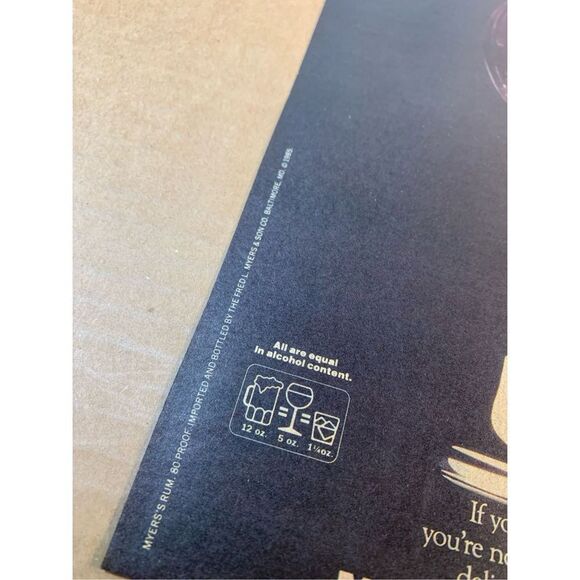 JOHN LENNON Vintage Magazine Clipping‘Live in New York’ Album Myers Rum Ad - Picture 7 of 7